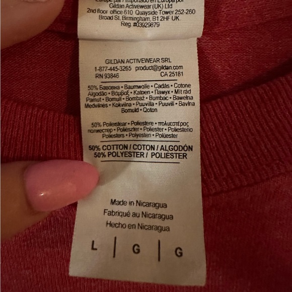 Red Gildan Sigma Chi Roller Derby Days Sorority Fraternity T-shirt Size L - Picture 4 of 6